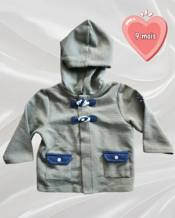 Veste gilet garçon 9 mois