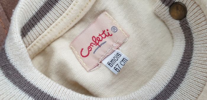 T Shirt Tiger 6 mois Marque Confetti - photo numéro 3