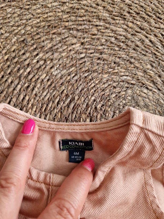 Jolie robe kiabi taille 6 mois - photo numéro 3