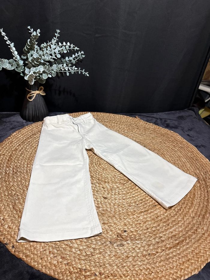 Jeans patte d’éléphant fille taille 4 ans - photo numéro 2