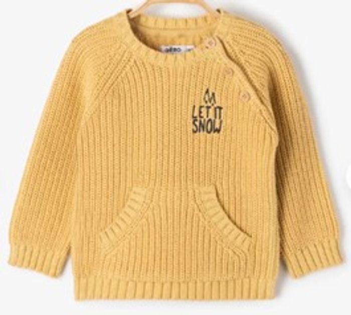 Pull en maille avec poche kangourou 24m 2a - photo numéro 7