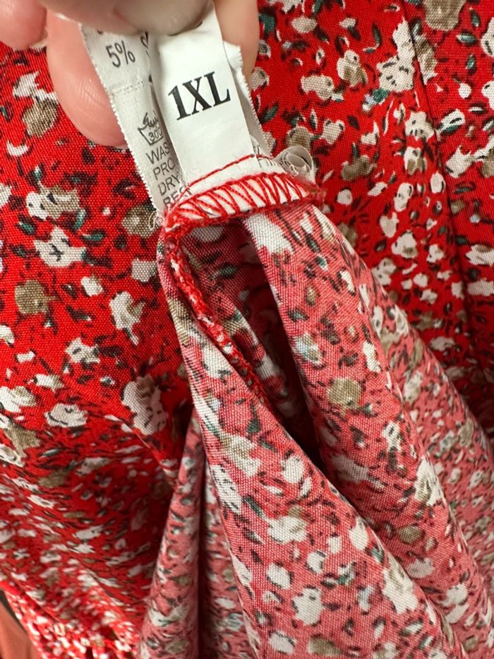 🌸Robe - Shein - rouge - été 🌸 - photo numéro 4