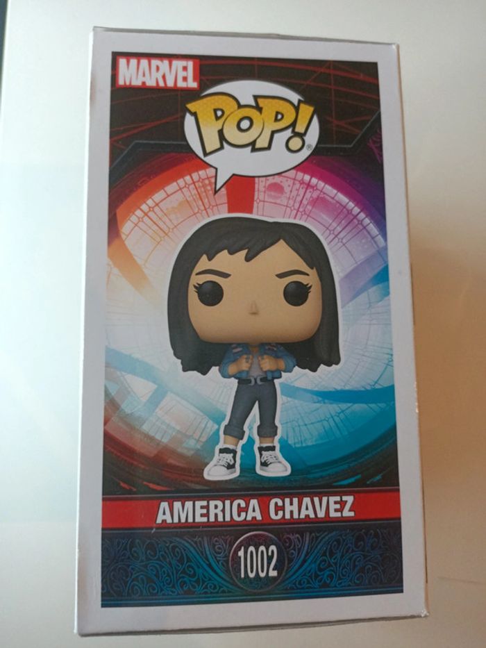 Figurine funko pop Marvel studios doctor strange in the multiverse od madness n°1002 America Chavez - photo numéro 6