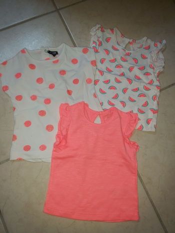 Lot de 3 tee shirt