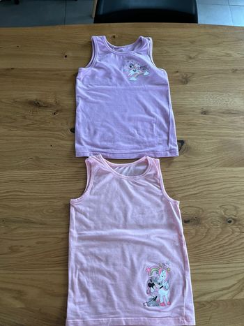 Lot de deux débardeurs Minnie taille 3 ans