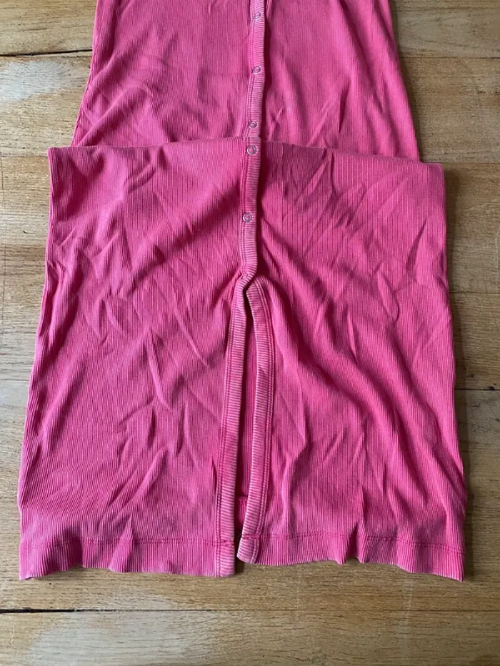 Robe longue rose Zara - photo numéro 2