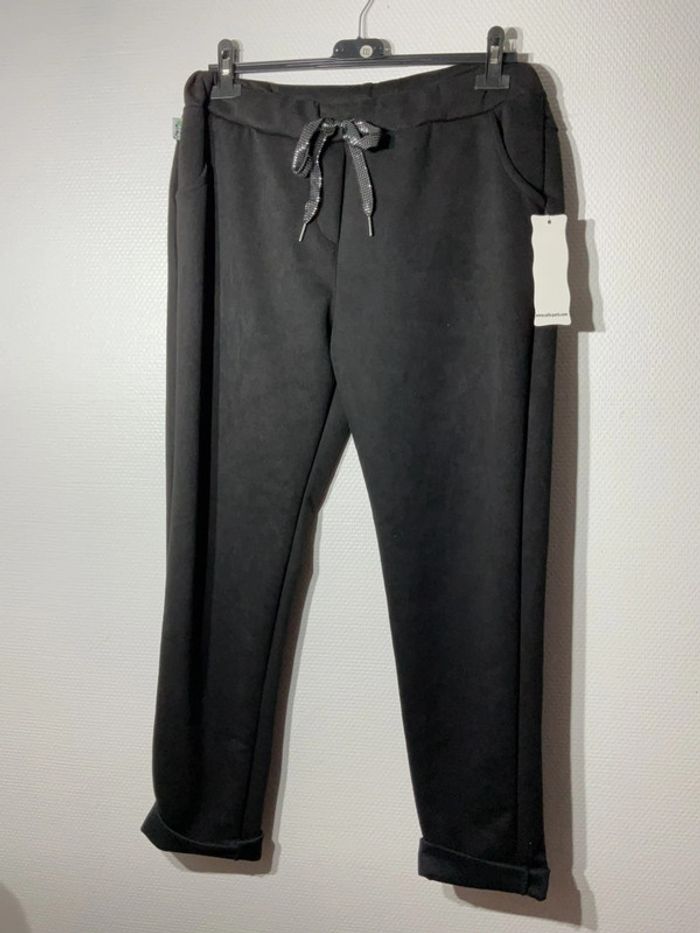 Pantalon en suédine femme taille XXL (44) - zafa - neuf avec étiquette