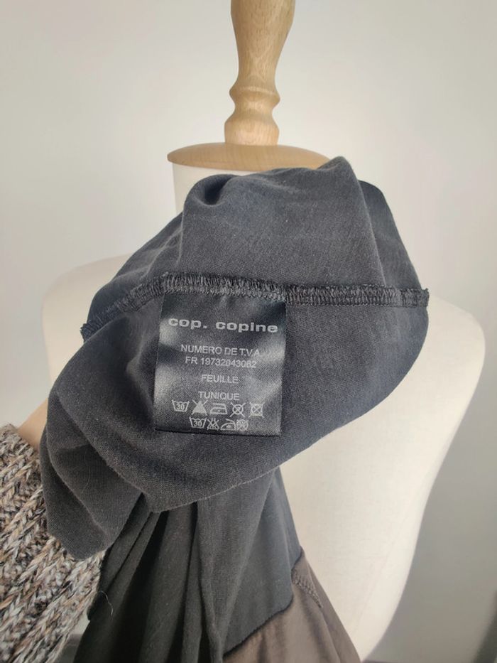 Robe à volants marron Cop Copine 40 - photo numéro 7