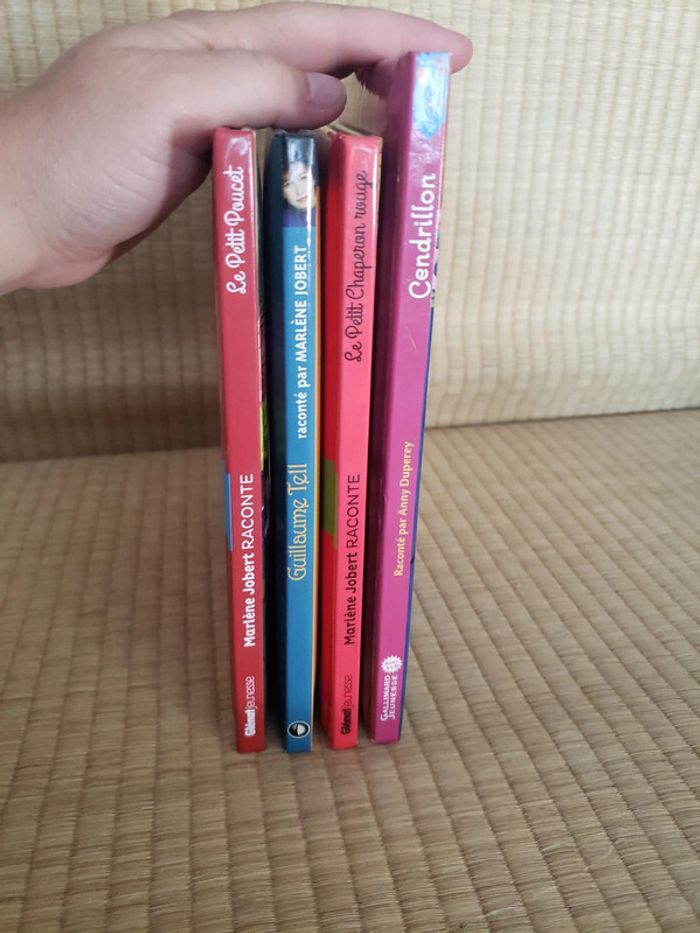 Lot de 4 livres CD - photo numéro 2