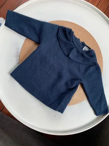 Pull chaud col Claudine