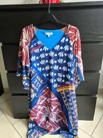 robe fine d'été bleu Tinta