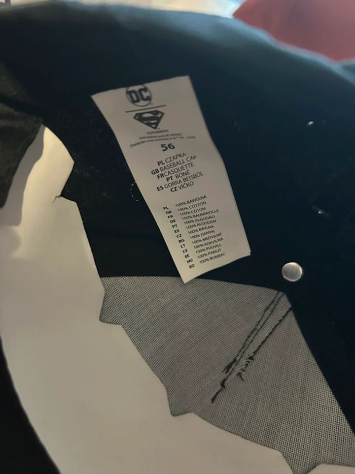 Casquette Superman - photo numéro 2