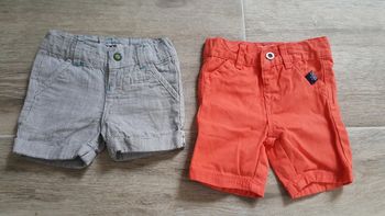 Short bébé garçon 3 mois