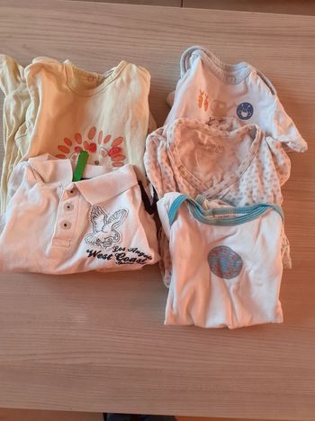 Lot de 5 vêtements 12 mois garçon été