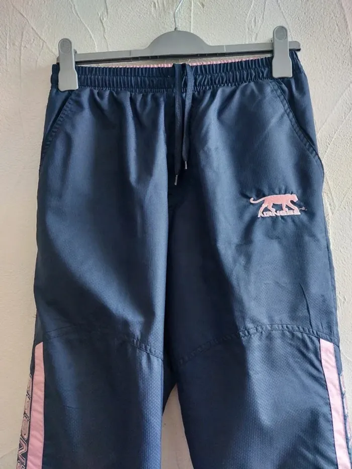 Pantalon Airness Mi-long Bleu et Rose Taille S - photo numéro 2