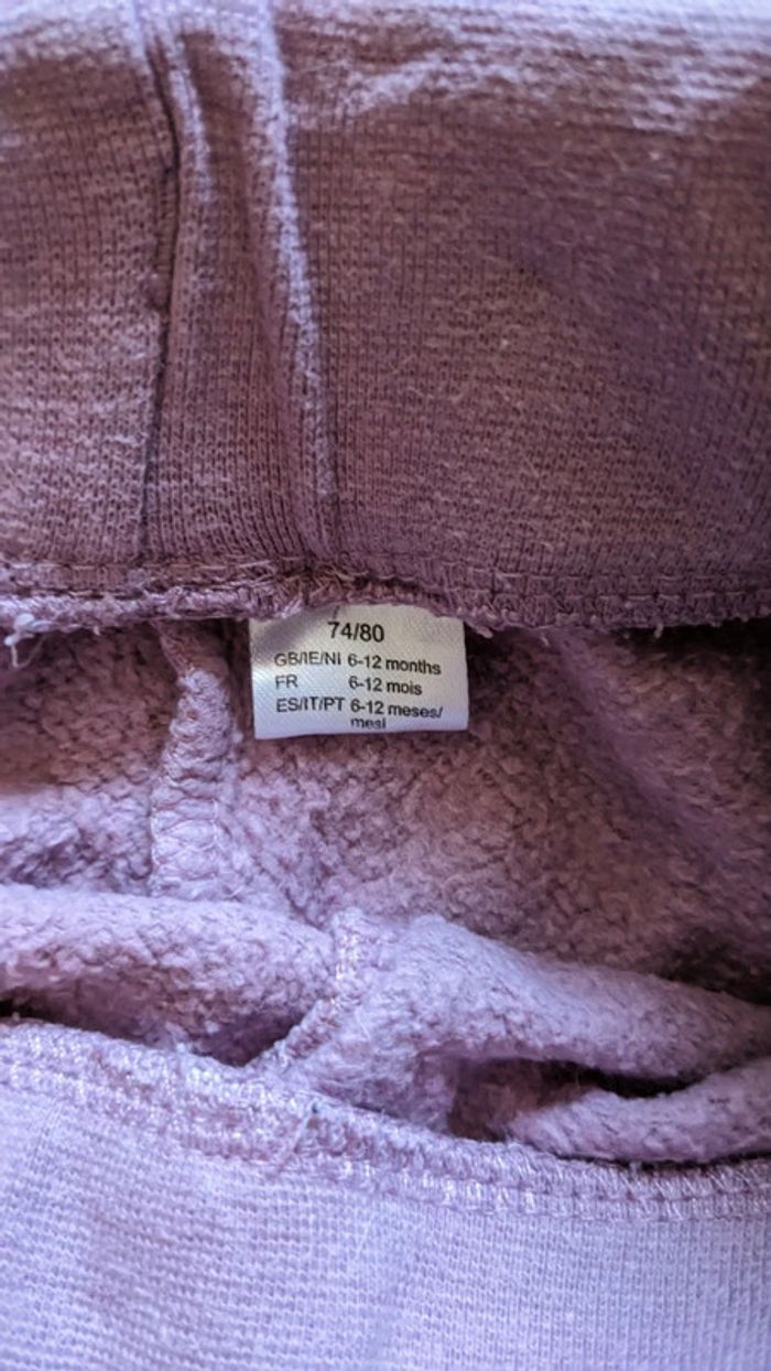 Ensemble sweat Disney Bambi Lila 12 Mois - photo numéro 3