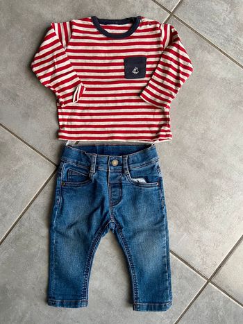 Ensemble jeans et pull