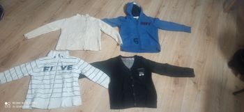 4 gilets 8 ans okaidi