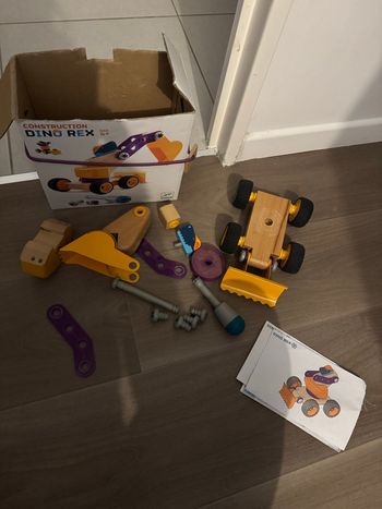 Jeux de construction dino rex Djeco