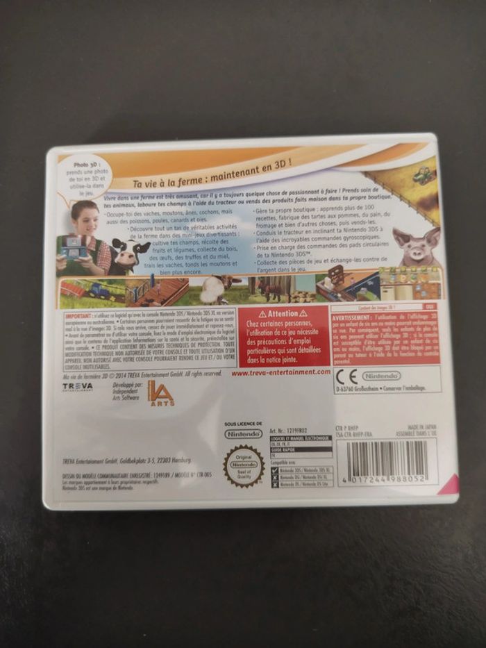 Ma vie de fermière 3D 3ds - photo numéro 3