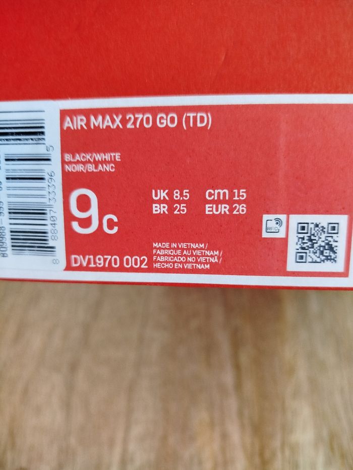 Baskets Nike T 26 - photo numéro 10