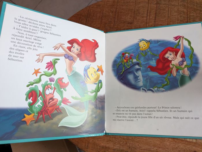 Livre La Petite Sirène - Rêves sous la mer - photo numéro 2