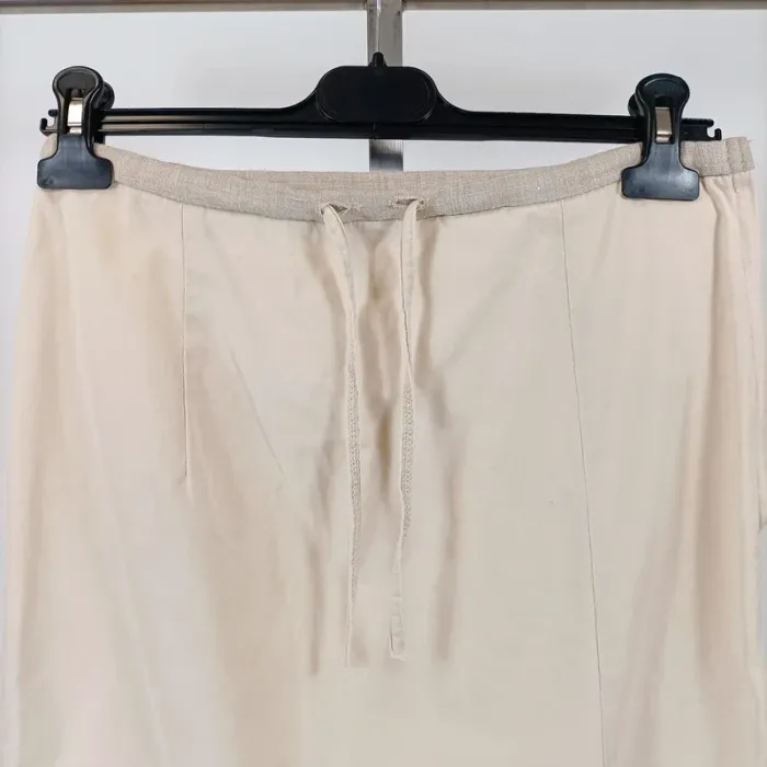 Jupe longue beige à cordon taille M estimée - Cimarron Folk Art A377 - photo numéro 2