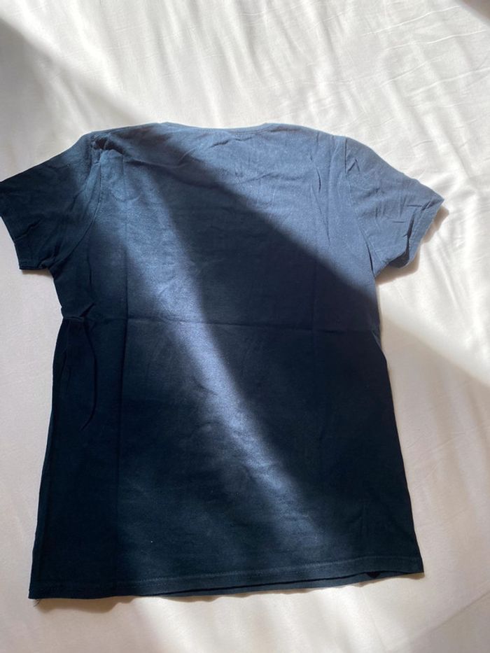 T-shirt bleu marine - photo numéro 2