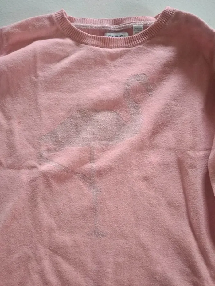 Pull Col rond Fille 10 ans Okaïdi - photo numéro 2