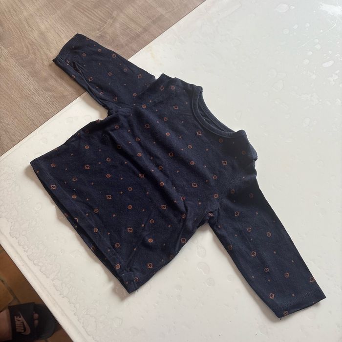 Maillot manche longue taille 3 mois (56/62 cm)