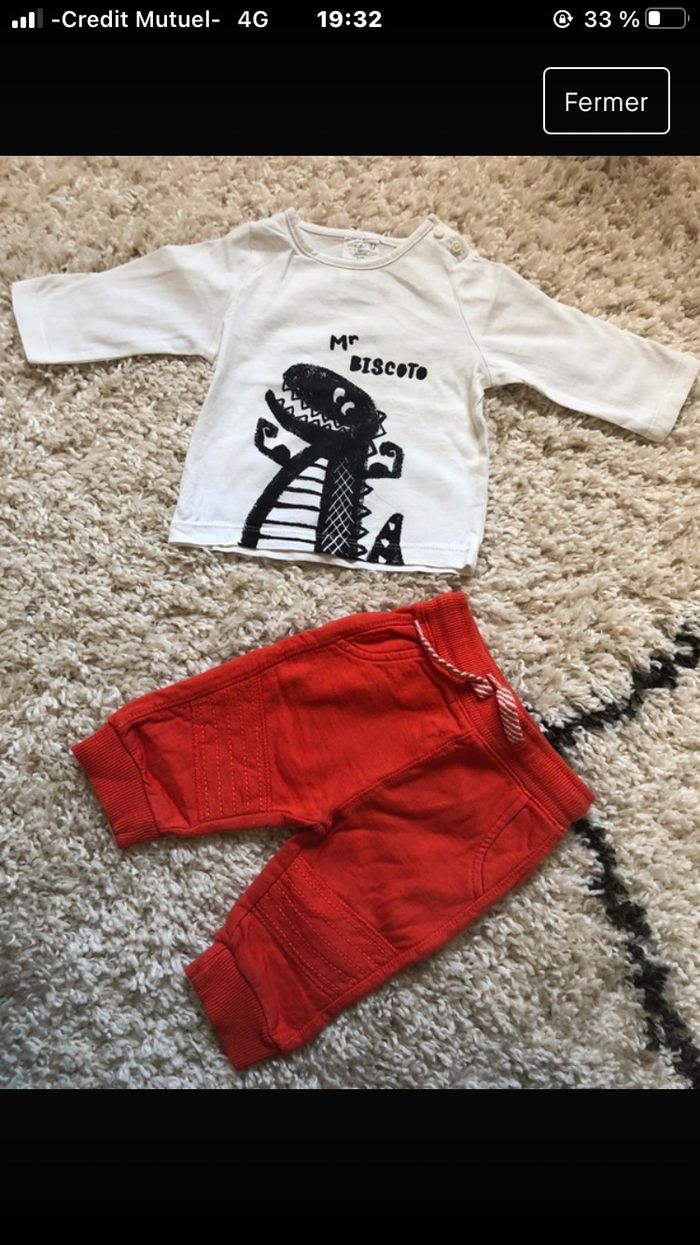 Lot vêtements bébé garçon 3 mois - photo numéro 2