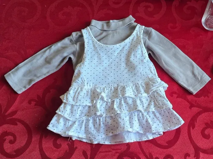 Ensemble robe plus Tee-shirt