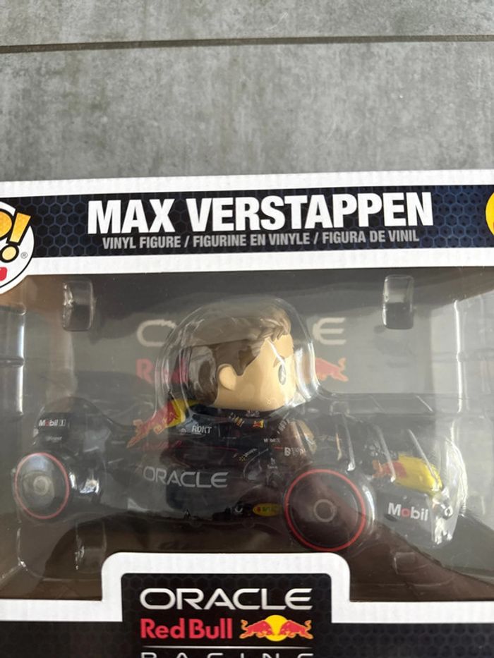 Figurine Funko Pop Rides Max Verstappen 307 Oracle Red Bull Racing - photo numéro 2