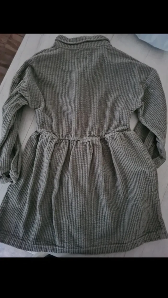 Robe chemise kaki 4 ans kiabi - photo numéro 3