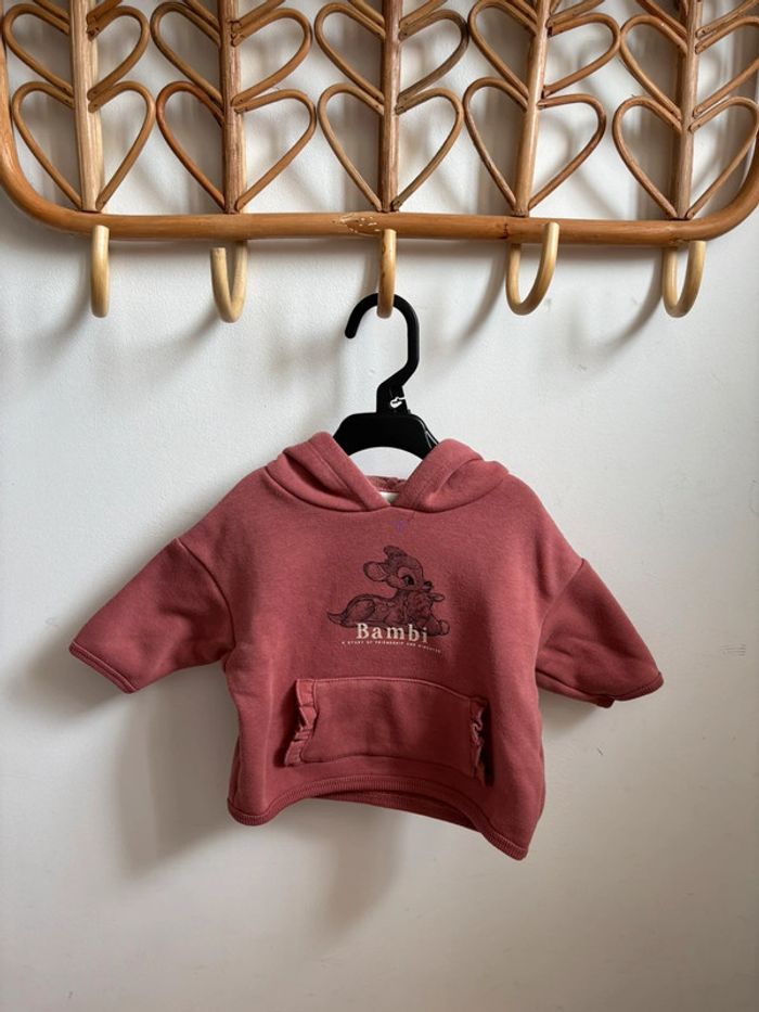 Ensemble sweat + legging Bambi Disney 3 mois - photo numéro 2