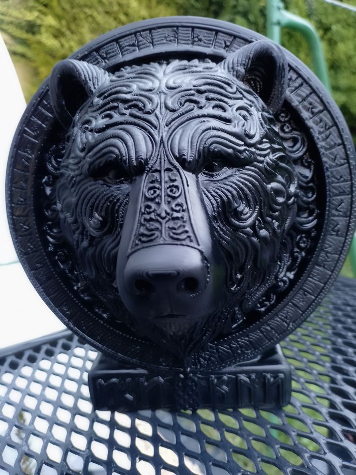 Figurine impression 3D décoratif Ours - photo numéro 3