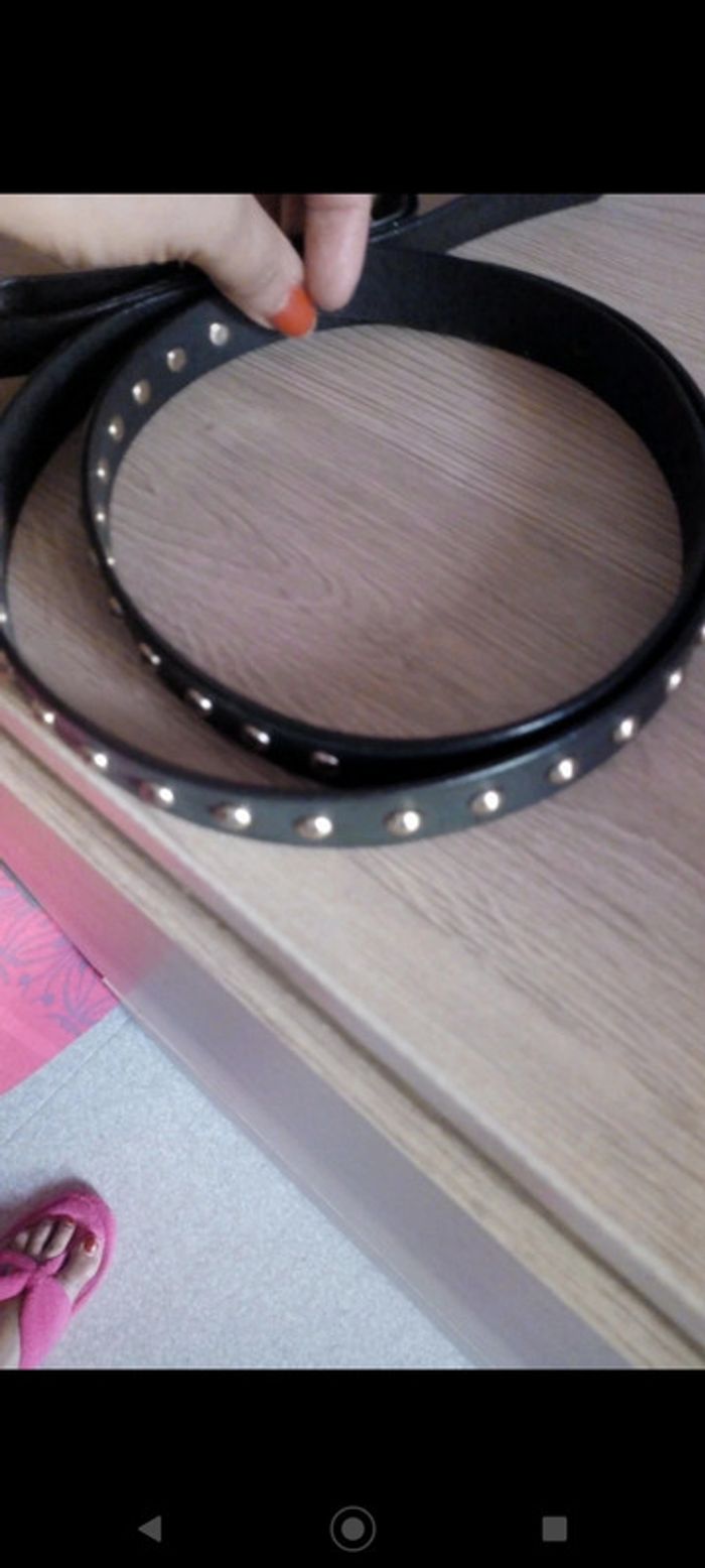 Ceinture neuve noeud doré Morgan - photo numéro 2