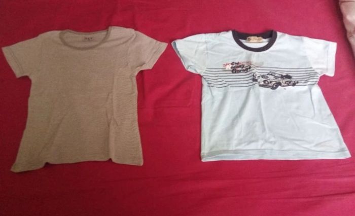8 t-shirts manche courte garçons en 6 ans - photo numéro 4