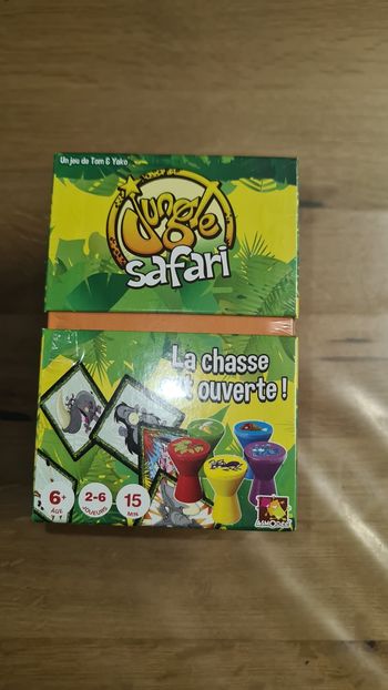 Neuf sous cellophane jeu de société Jungle Safari des éditions Asmodée