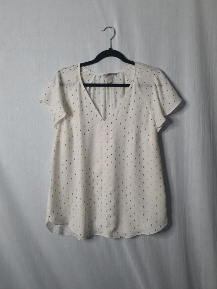 Blouse crème h&m