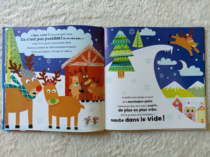 Livre Le petit renne sauve Noël Ed. L'imprévu - photo numéro 4
