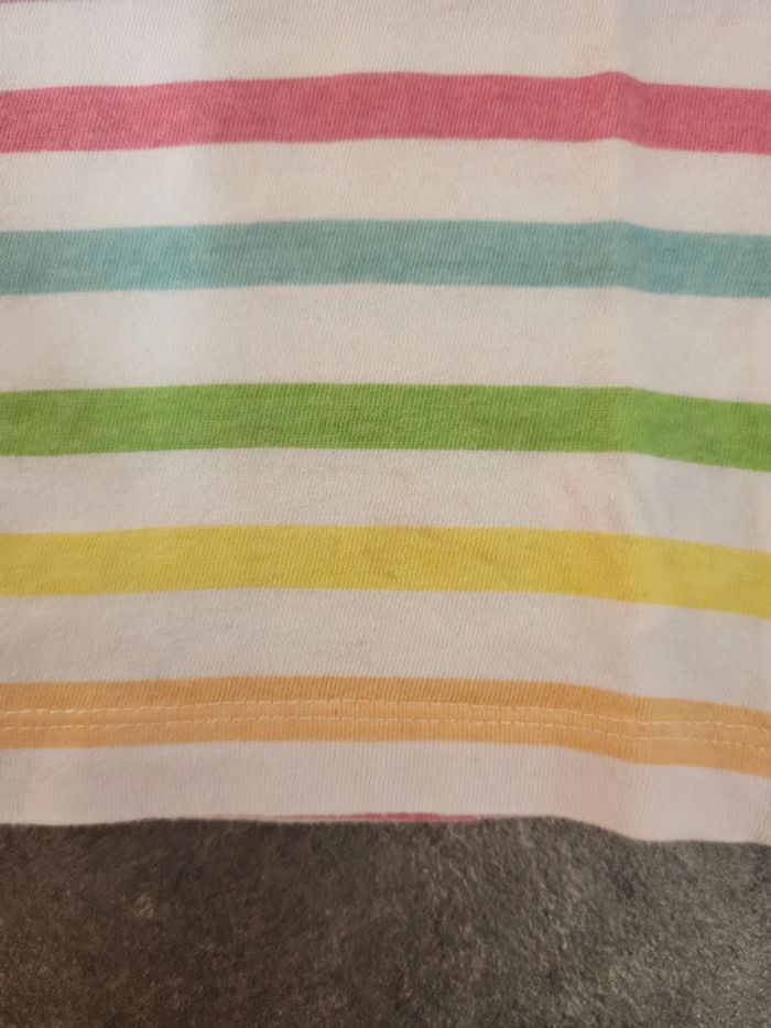 Lot 7 t-shirts fille manches courtes 4ans très bon état - photo numéro 6