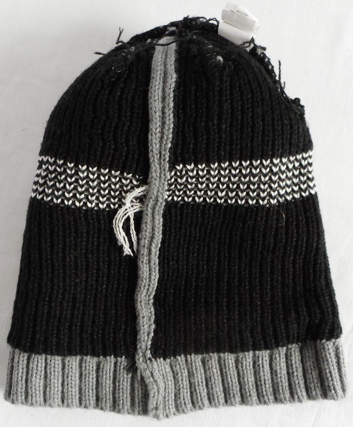 Bonnet Panda gris et noir - Enfant - photo numéro 6