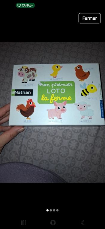 Mon premier loto la ferme
