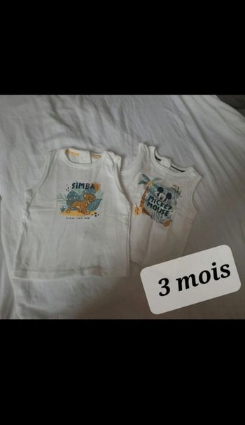 T-shirt 3 mois