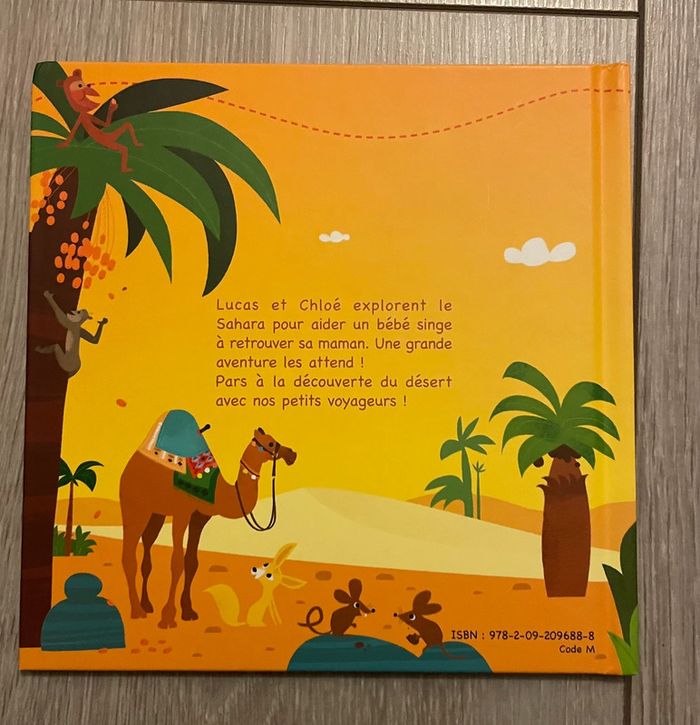 Lot de 2 livres pour enfants Nathan « La piste du désert » et « les animaux les plus drôles du monde - photo numéro 4