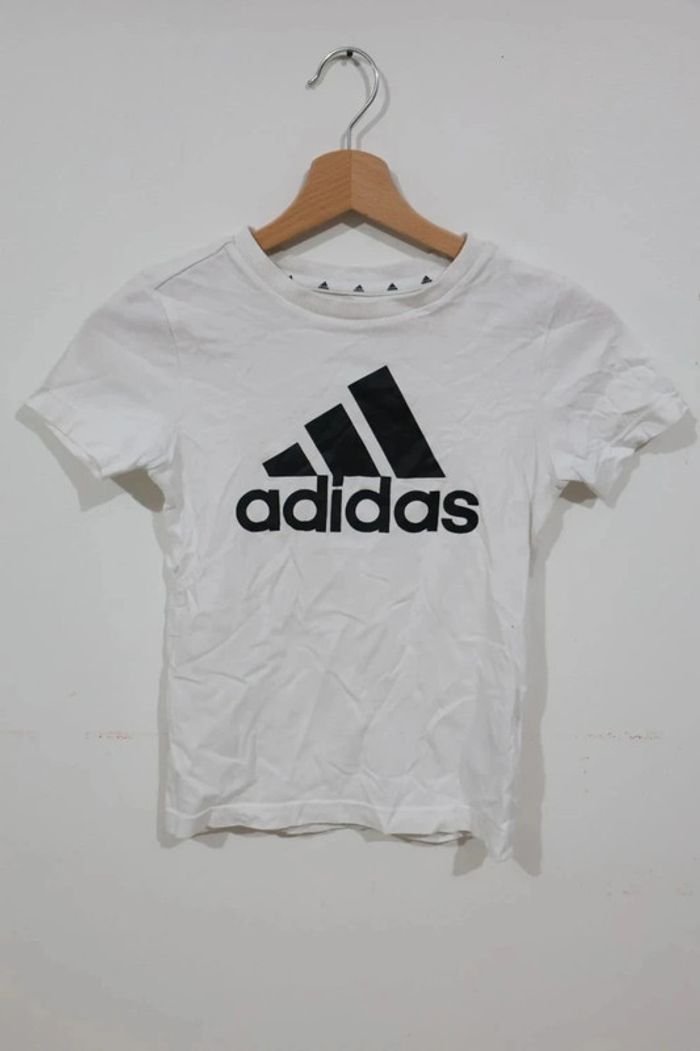 C53 t-shirt blanc Adidas 8-9 ans