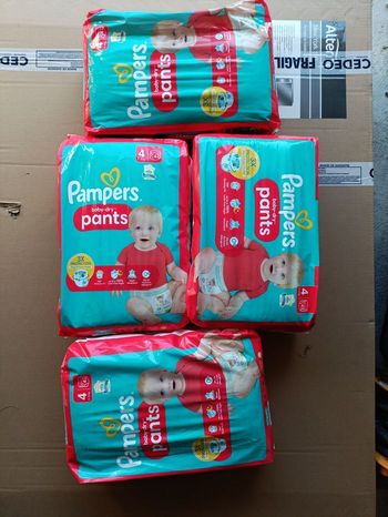 Pampers pants T4 culottes x4