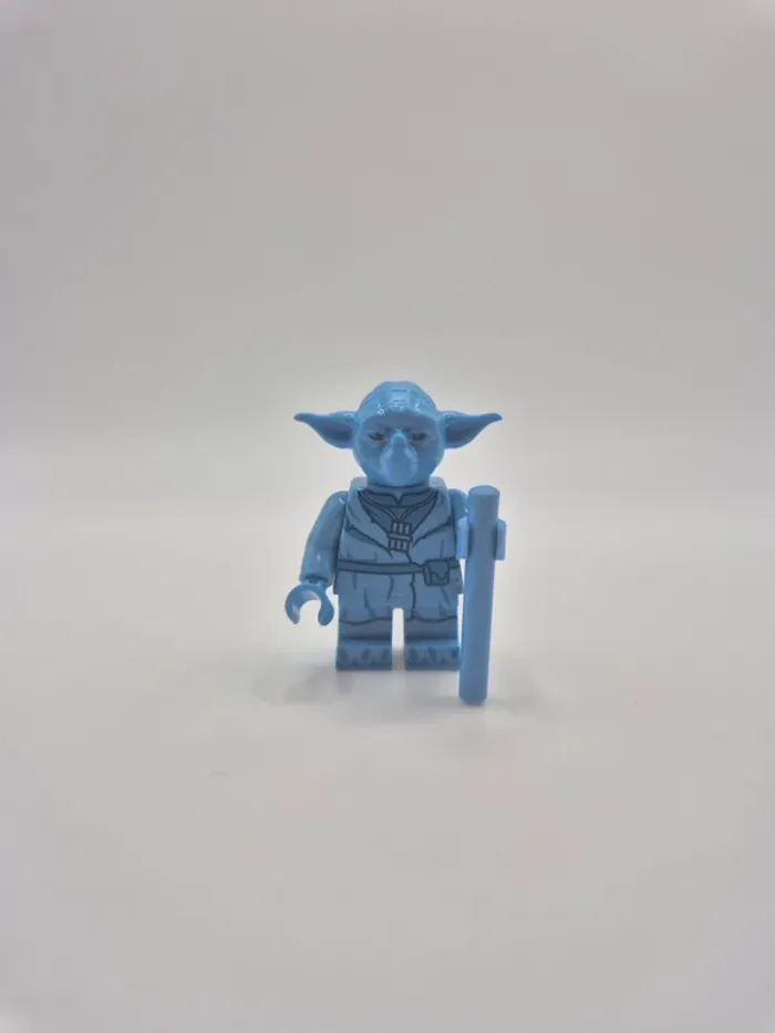 Figurine type lego custom Ghost Maître Yoda star wars