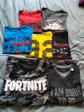 Lot 7 Tshirt à manches longues